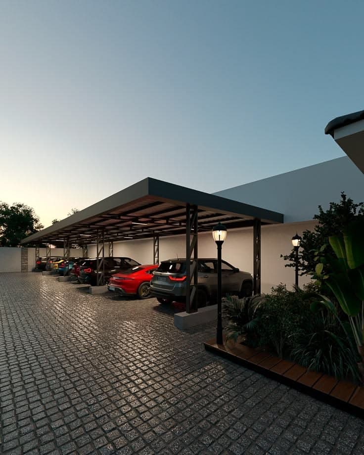 Secure on site car park for hotel guests