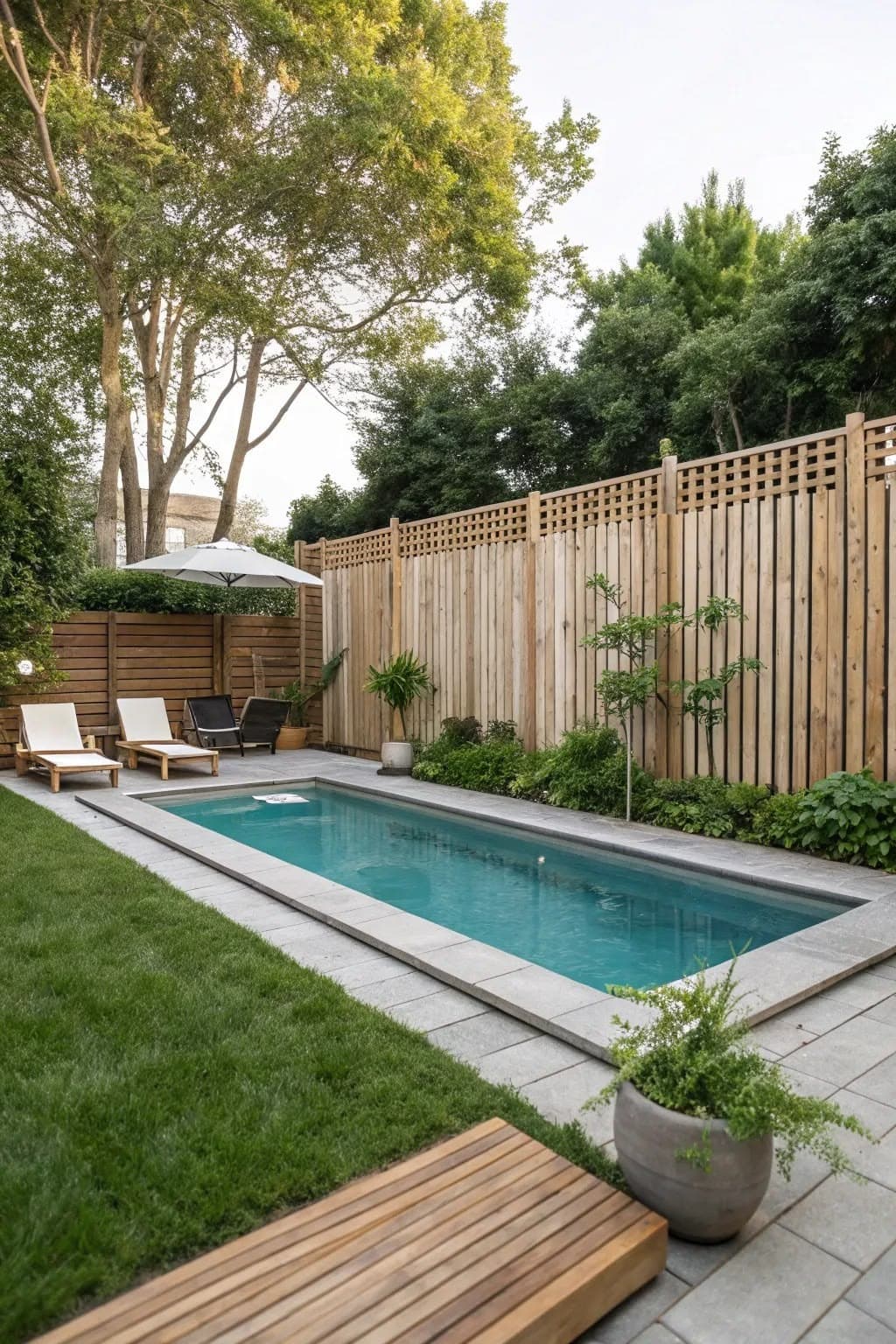 Outdoor swimming pool for guests to relax and cool off